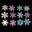 Merry-Christmas-Wall-Art-Removable-Home-Window-Snowflake-Stickers-Decal-Decor miniatuur 6