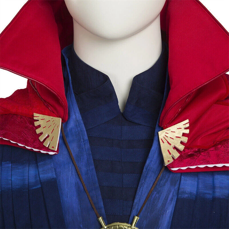 Doctor Strange Multiverse of Madness Dr. Disfraz de hombre extraño cosplay Halloween Foto 3 de 4