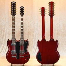 Gibson EDS-1275 Double Neck Cherry Made in USA 2008 Solid Body Chitarra elettrica