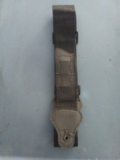 Black Nylon Guitar Strap With Pick Pockets On It