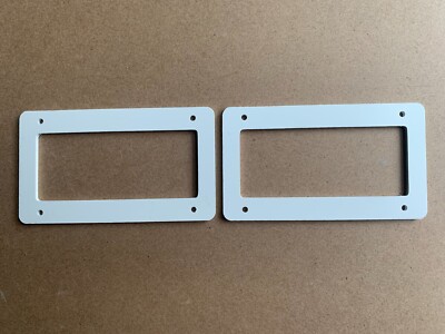2 BEZELS FOR LCD2004A DISPLAY MODULE USED IN ARDUINO, RASPBERRY PI PROJECTS, ETC