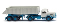 Wiking 067711 Spur H0 1/87 Hinterkippersattelzug (Henschel) -
