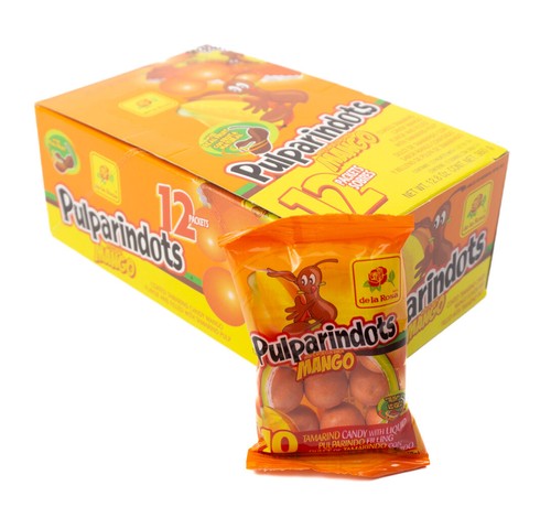 Pulparindots De La Rosa Assorted Flavors To Pick Mexican Candy 12 Pieces - Picture 4 of 10