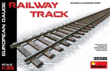 MiniArt 1/35 35561 European Gauge Railway Track (Buildings & Accessories)