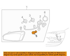 Chevrolet GM OEM 04-08 Malibu-Turn Signal Light Bulb 22729207