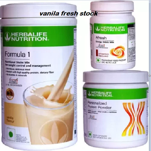 Combo de batido de vainilla Fórmula 1 a base de hierbas + proteína en polvo y canela fresca Foto 3 de 4