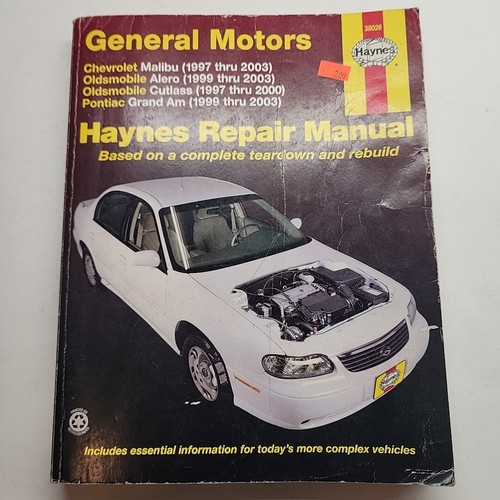 Haynes 38026 General Motors Repair Manual Mercury Oldsmobile Pontiac Chevy