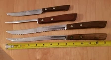 4 Flint Vanadium Knifes Made In U.S.A