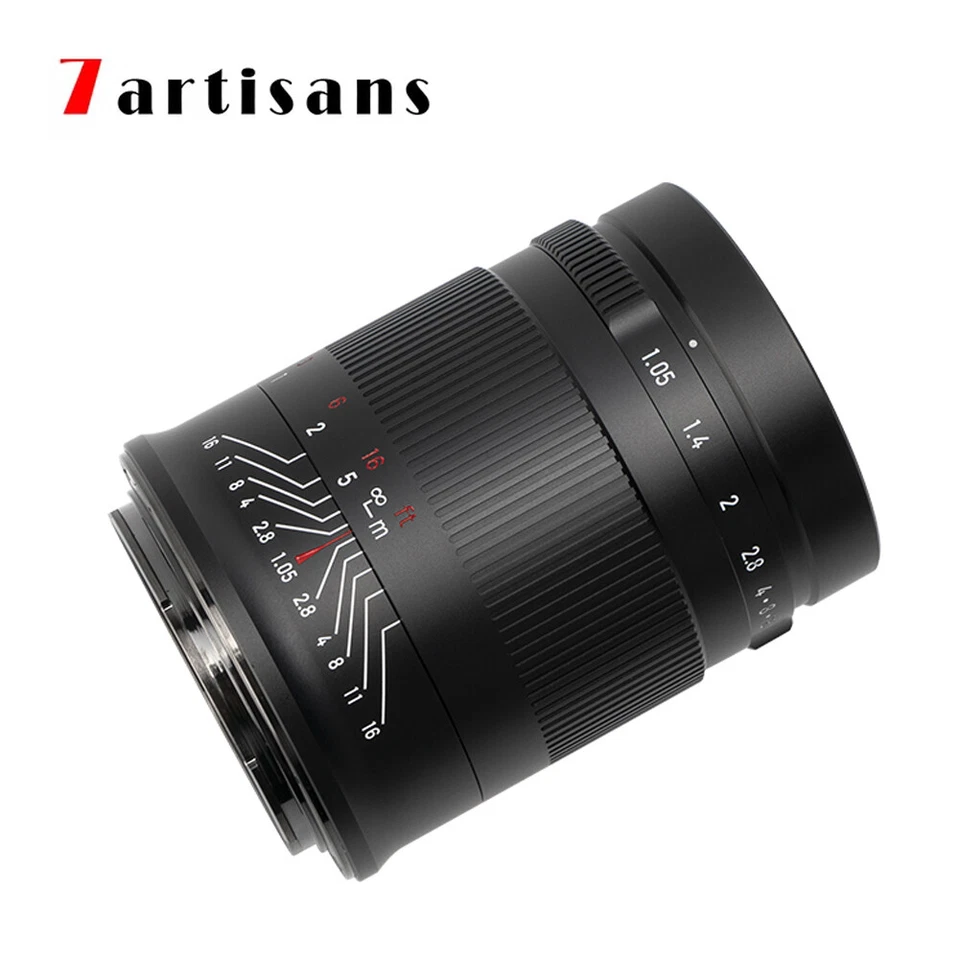 7artisans 50mm F1.05 Full Fame Lens for Sony E A7C A72 A73 A7II A7III A7R3 A7S - Image 3 of 4