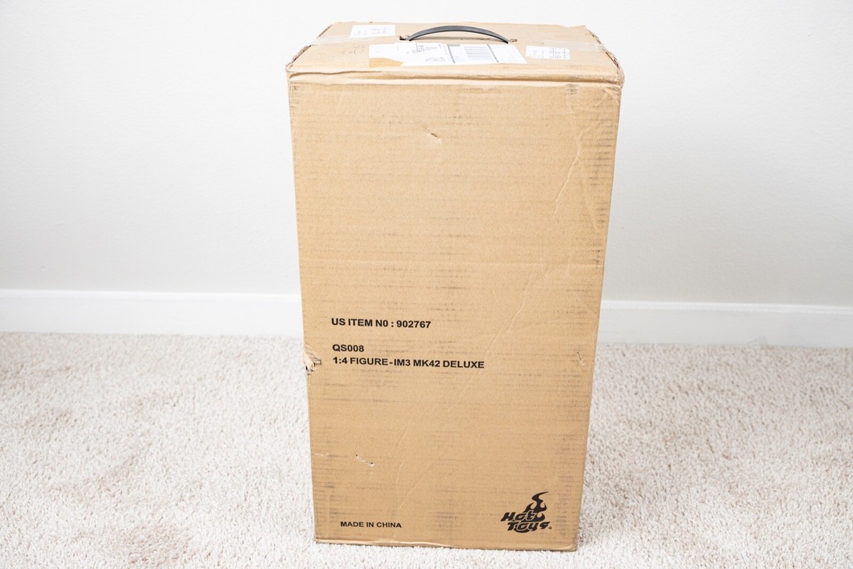 1/4 Quarter Hot Toys Iron Man Mark XLII 42 Deluxe Version