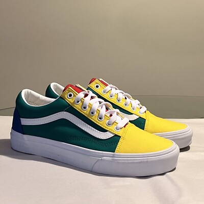 Vans Old Skool Customade For You Multicolored Skateboard Sneaker Mens Size 8.5