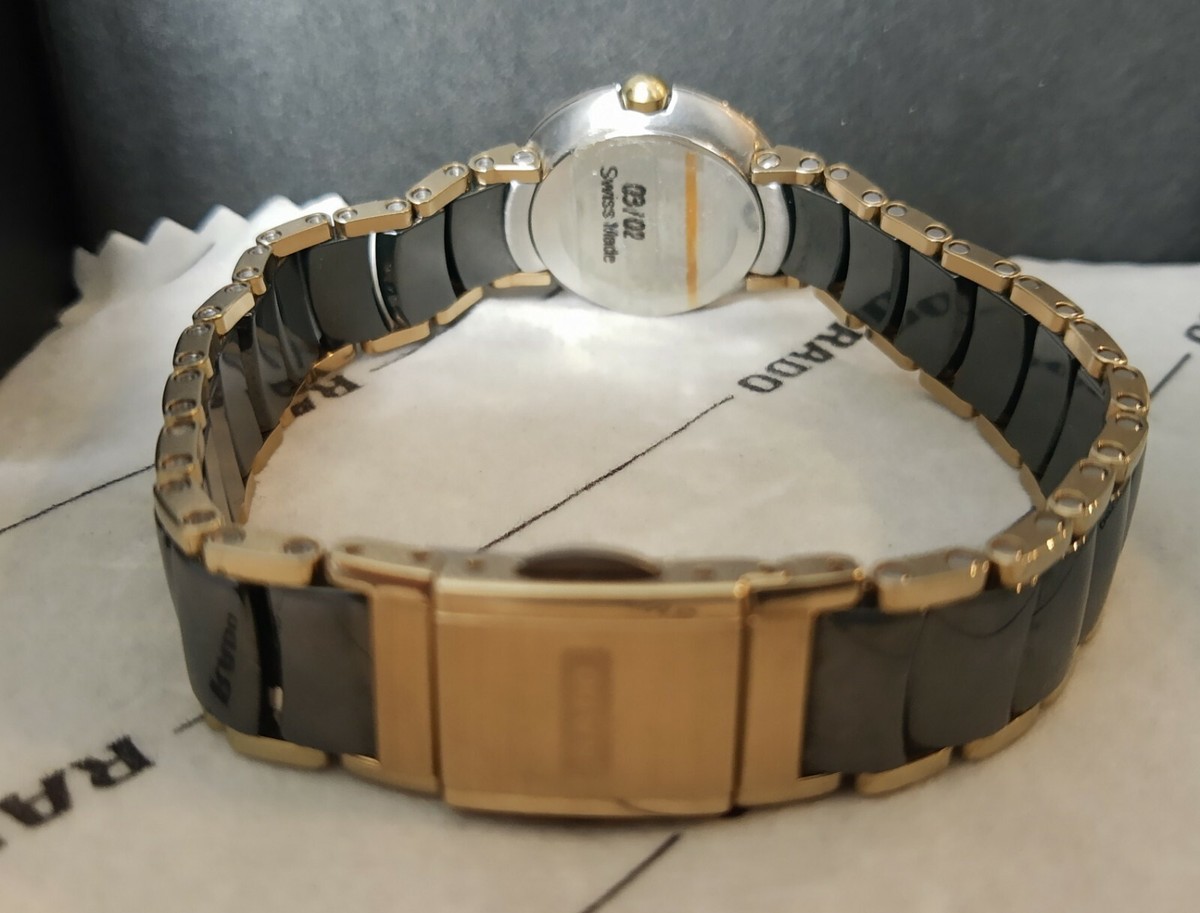 Rado DiaStar Jubile Watch - Black and Gold for sale online Rado DiaStar Jubile Watch - Black and Gold for sale online