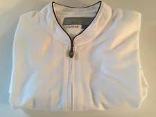 Pre-Owned Cutter & Buck DryTec Women’s Large White Pullover with 3/4 Sleeves
