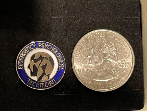 New York City Police Emergency Phycological Technician (EPT) Lapel Pin Rare Find - Picture 2 of 3