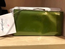 BEIJO Wallet Coin Purse TRY ME Moss Green-Brand New With Tags In Package