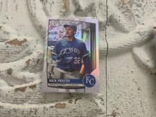 2023 Topps Big League Baseball Uncommon Foil Nick Pratto RC #205 Royals