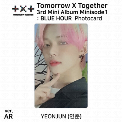 TXT 3rd Mini Album Minisode1 Blue Hour Photocard Postcard Sticker