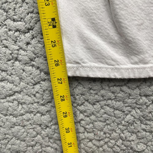 Zara Wide Leg Jeans Youth Girls 13-14 White Flare Denim 28X27 - Picture 8 of 12
