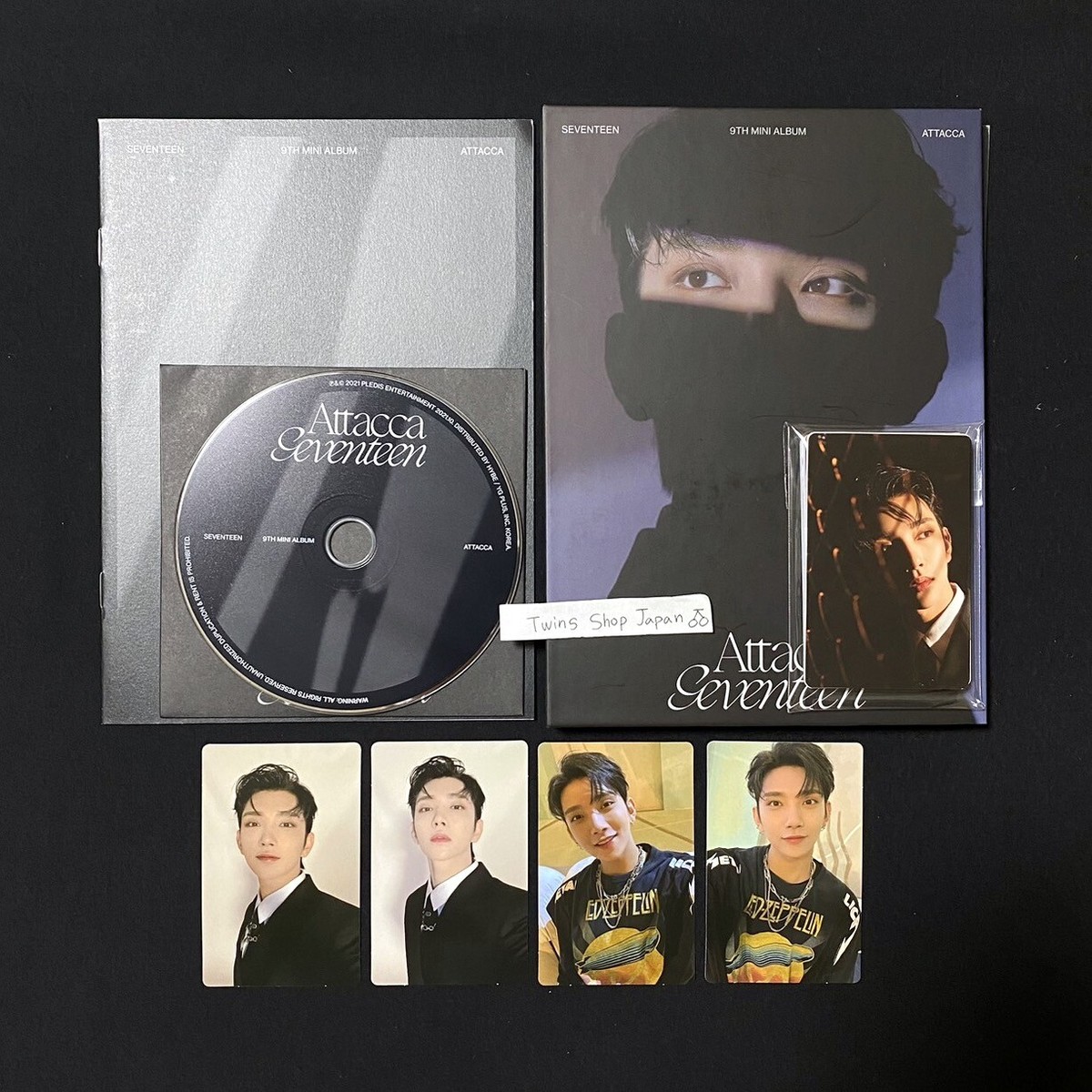 SEVENTEEN 9th mini album attacca carat ver. CD + binder +