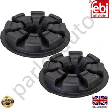 2x Rear Upper Coil Spring Rubber Mount 8200218906 For Renault Clio Captur Twingo