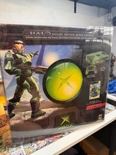 Microsoft Original Xbox Console - Halo Special Edition Mint Tested working CIB
