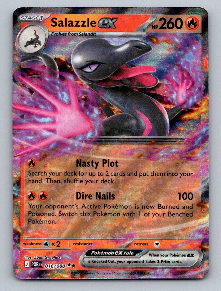 M3: Nihil Zero #016/080 Salazzle ex