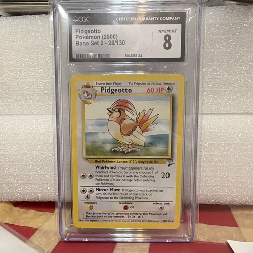Pidgeotto graded CGC 8 for sale on eBay