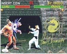 Paul E. Niemeyer signed & sketched 8x10 Photo Illustrator - Mortal Kombat