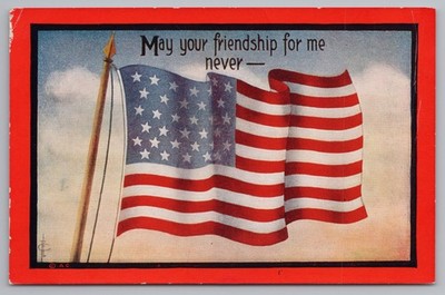May Your Freindship For Me Never__,1910s-Postcard B18