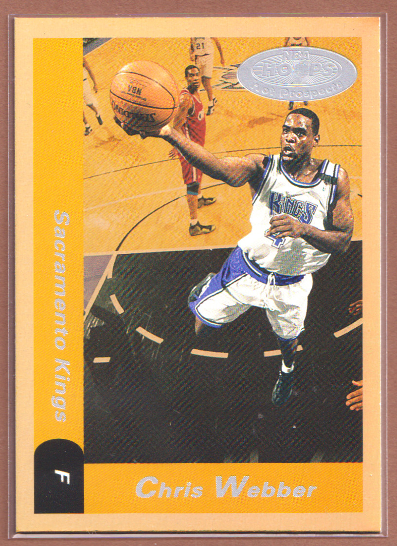 Chris Webber #113 2000-01 NBA Hoops Hot Prospects-3640