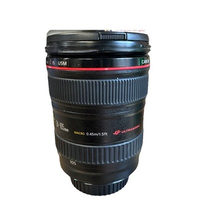 CANON 24-105MM F/4L IS ULTRA IMAGE STABILIZER ULTRASONIC CAMERA