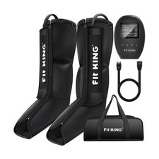 Leg Compression Massager Boots w/ Heat   Circulation Therapy System for Swelling