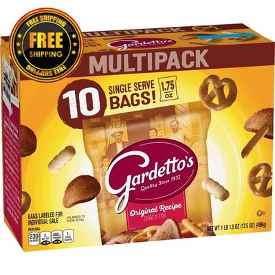 Gardetto s Original Recipe Snack Mix, 10-Count Multipack, 17.5 oz