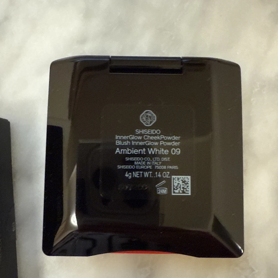 New in box Shiseido/Innerglow Cheekpowder 09 Ambient White 0.14 Oz - Image 4 of 4