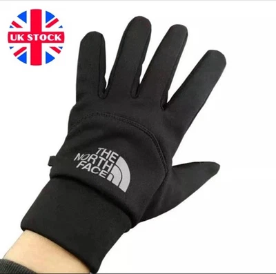 THE NORTH FACE Winter Gloves UK Waterproof Screentouchable Thermal Windproof Warm Gloves Unisex