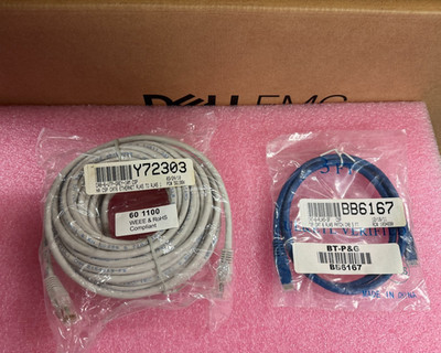 Cat 6 (UTP) RJ45 Patch Cable 3' or 30' (10m) Contact Gold Plating TIA/EIA-568B