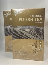 2x-Prince Of Peace Tea Premium Pu-erh Tea, 100 teabags 100 Count Exp 09/26