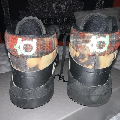 Nike KD 13 Kevin Durant No 7 Black Yellow Tie Dye Plaid DA0895-005 Mens Size 16 s-l400.jpg main image 2