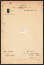 Foto: Veuve Pommery Fils Co Champagne registro de marca 1891
