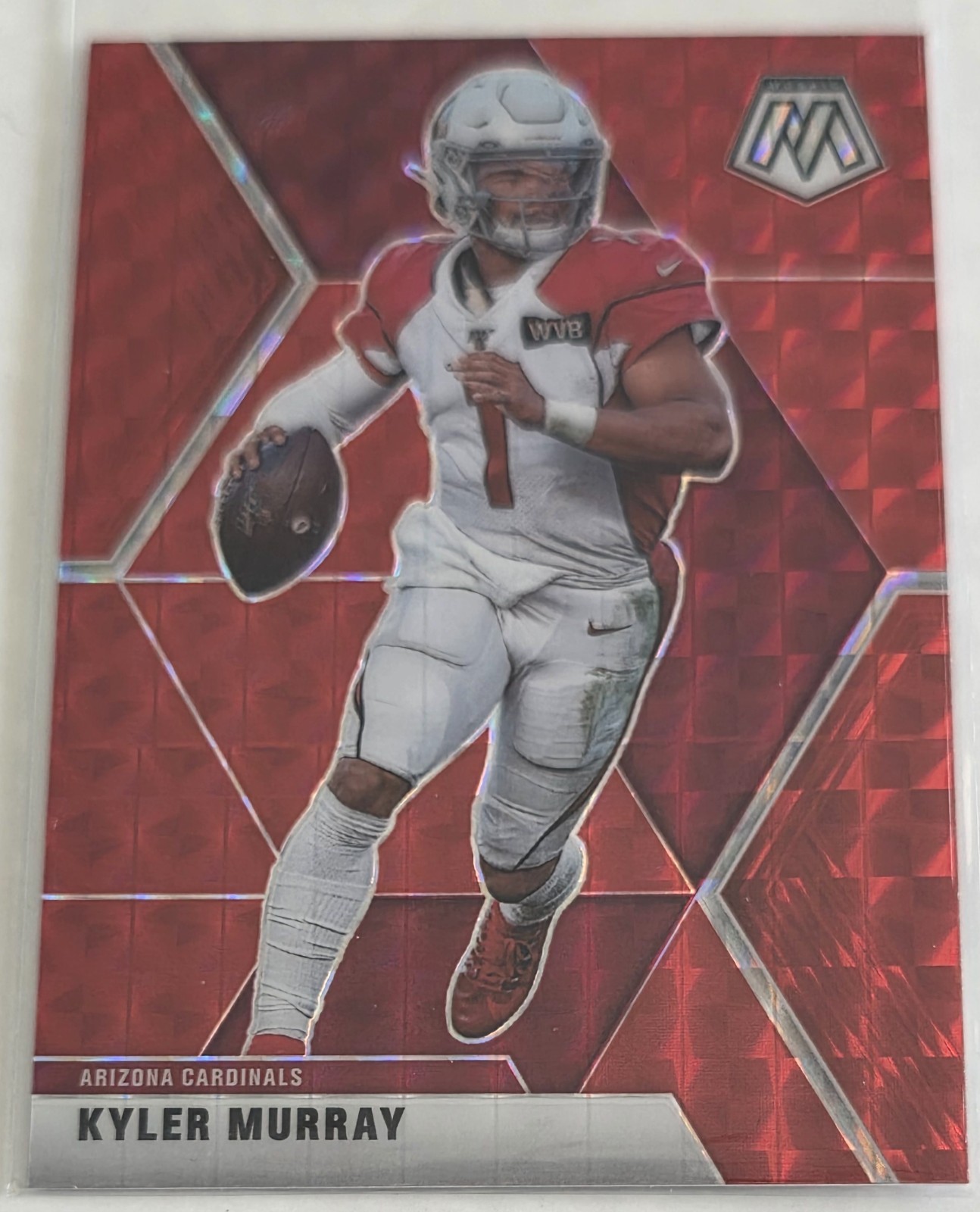 KYLER MURRAY 2020 Panini Mosaic Fusion Red Prizm /80 #8 Arizona Cardinals