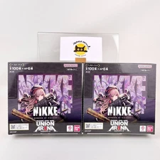 UNION ARENA NIKKE UA18BT Booster Box 2nd Edition 2 Box Set Sealed BANDAI Japan