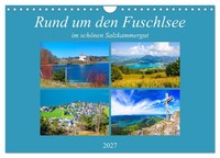 "Calendar 2027 · US Version · Around The Fuschlsee (Wall Calendar 2027 12\" × 8\" L"