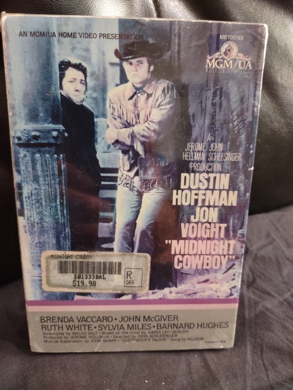 Midnight Cowboy Beta Betamax - Gatefold Box 1969 (Not Vhs)