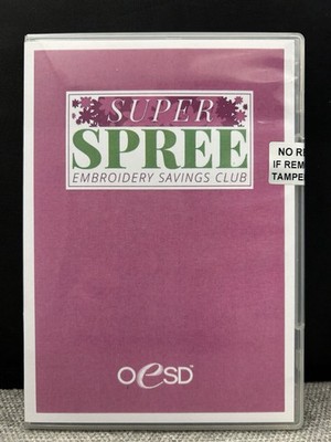 OESD Super Spree Embroidery Savings Club June 2017 Flash Drive Sealed