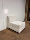 Ex Display Cream Accent Chair  Delivery Available