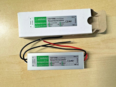 LED TREIBER - 12V / 10W KONSTANTSPANNUNG WASSERDICHTES NETZTEIL