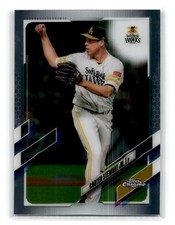 2021 Topps Chrome NPB #114 Carter Stewart Jr. Fukuoka SoftBank Hawks Base 202537