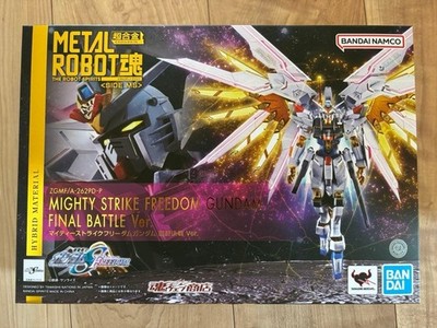 METAL ROBOT Spirits Mighty Strike Freedom Gundam Final Battle Ver Neu Sealed