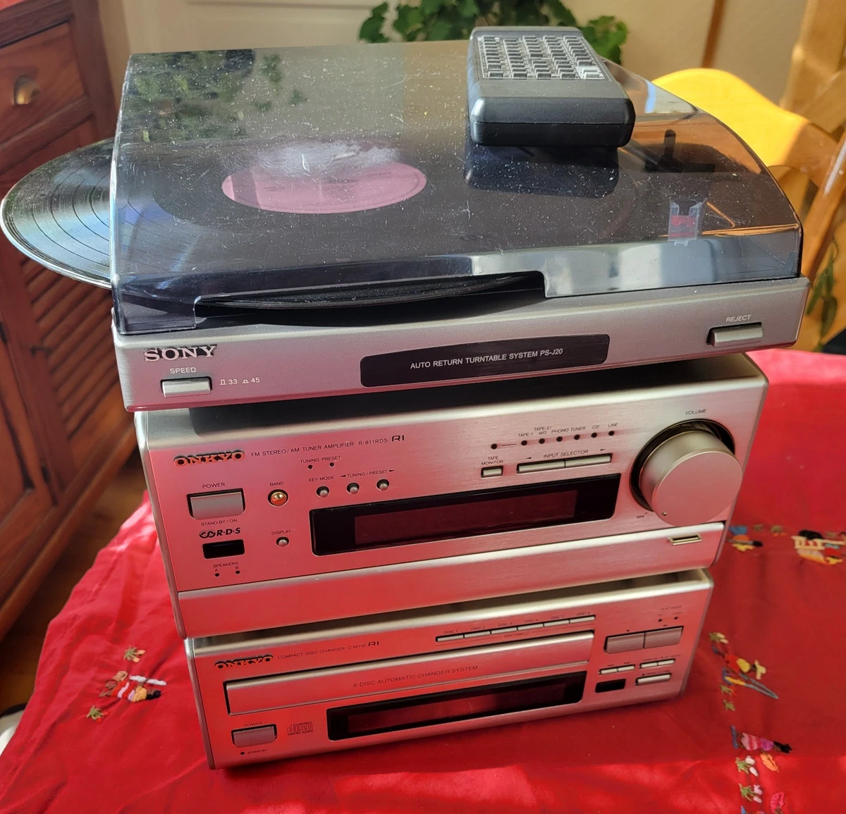 TECHNICS SA-EX100 AMPLIFICATEUR / Av Contrôle Récepteur/Uniforme 1 J