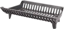 Liberty Foundry Fireplace Grate 22" Cast Iron Heavy-Duty 2" Clearance Durable